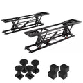 7,000-lb Portable Car Lift with 120V Power Unit and Extension Plates