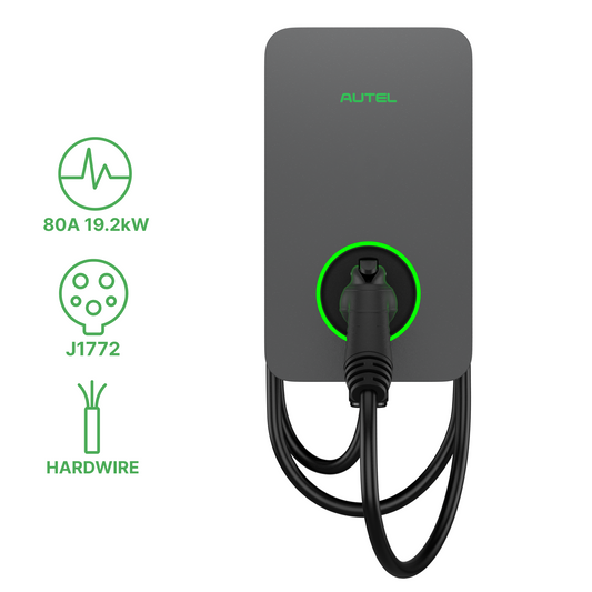Autel MaxiCharger 80A Level 2 EV Charger, 19.2kW, Hardwired