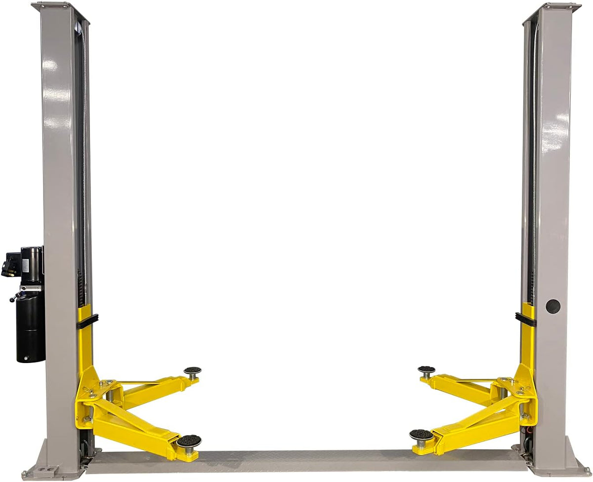 NT9FP 9,000 Lb Two Post Auto Lift Floor Plate Car Hoist Truck Jack Garage