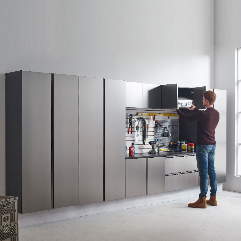Nova Series Wood Base Door Wall Mounted Garage Cabinet