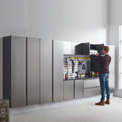 Nova Series Wood Base Door Wall Mounted Garage Cabinet
