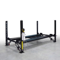 4-Post Automotive Deluxe Extended Storage Car Lift 8,000 Lb. Capacity Heavy Duty — Studio Shot