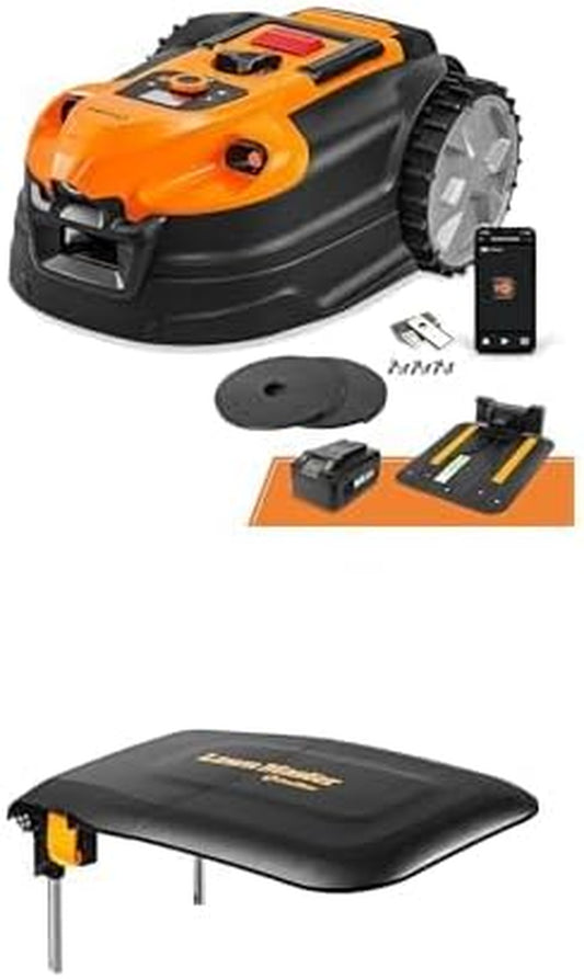 Ocumow™ VBRM701YAMIDR Wireless Robot Lawn Mower (1/6 Acre)+Charging Station Garage Shelter 952642