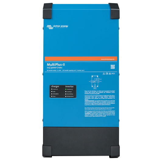 Victron MultiPlus-II 12/3000 Inverter/Charger, 2×120V, 120A, UL 458