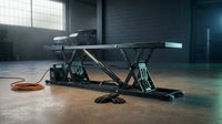 Car Lift, 7,000 Lbs. Capacity Portable Car Lift, 26.8 In. Max. Height, Carbon Steel Truck Lift with 120-Volt Power Unit — Lifestyle