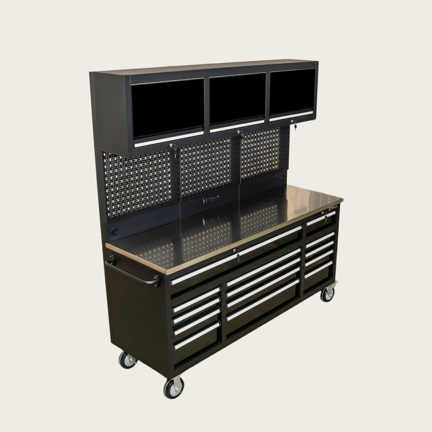 Overhead Pro Special Edition HD 72x79x25 inch Rolling Tool Chest and Workbench