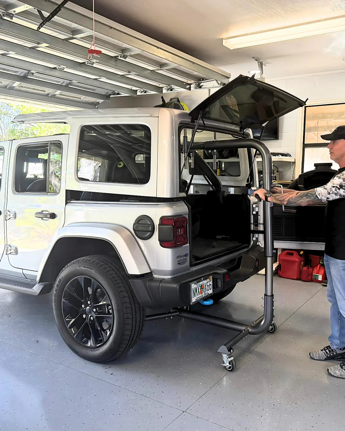LIFTnGO - Hardtop Removal & Storage Tool for Jeep Wrangler & Ford Bronco