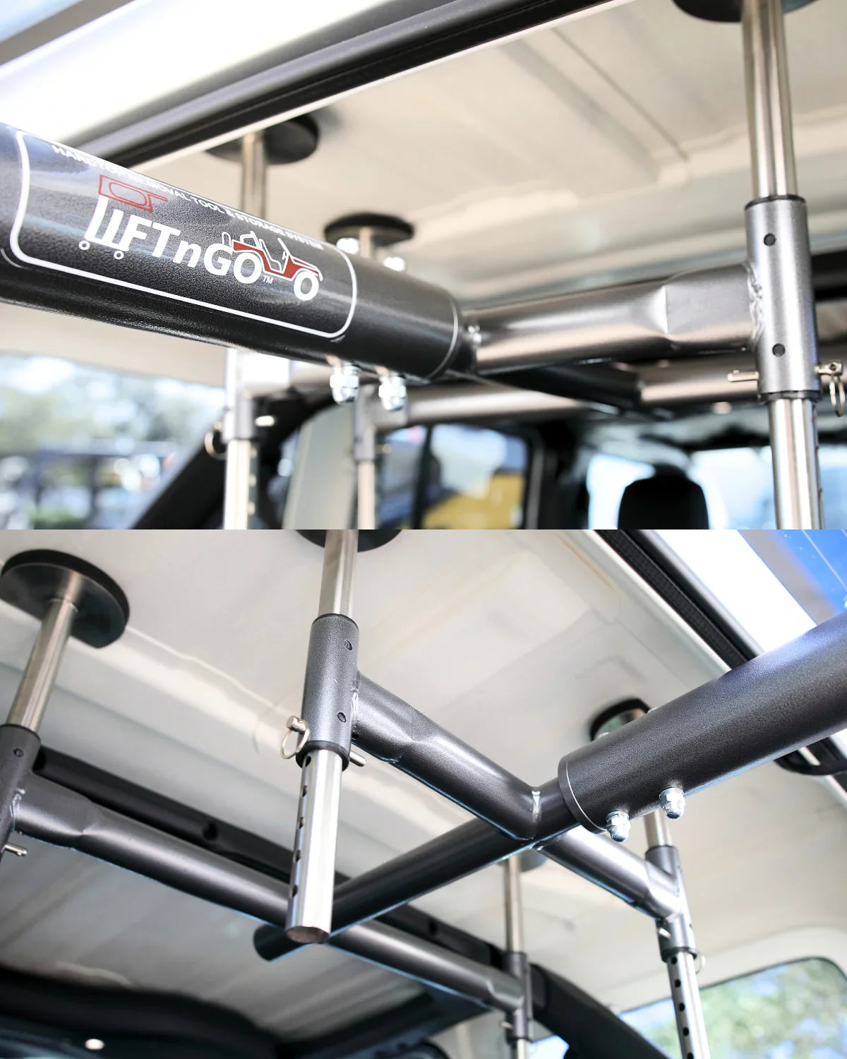 LIFTnGO - Hardtop Removal & Storage Tool for Jeep Wrangler & Ford Bronco