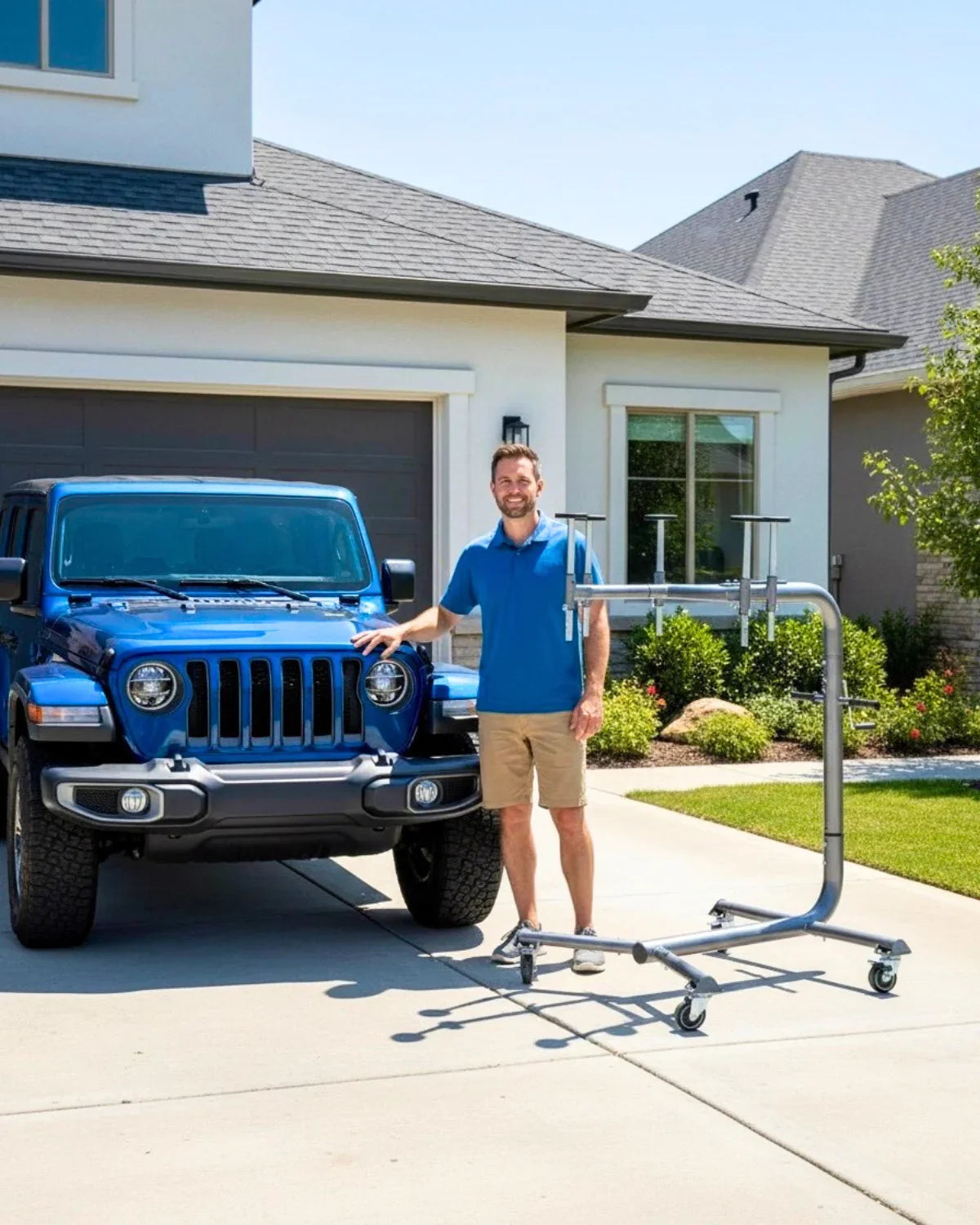 LIFTnGO - Hardtop Removal & Storage Tool for Jeep Wrangler & Ford Bronco