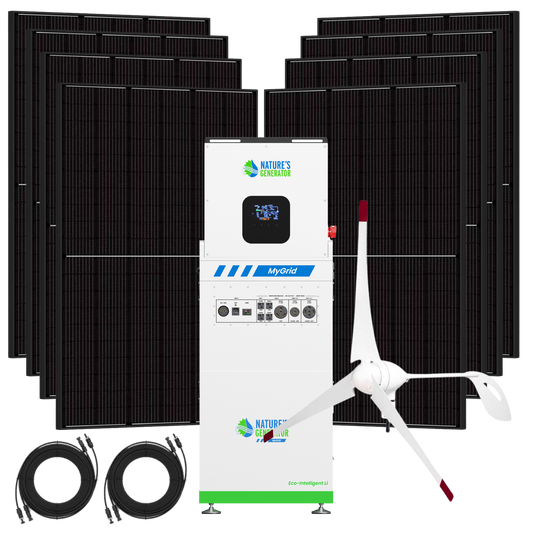 MyGrid 10K Solar and Wind Generator for Home
