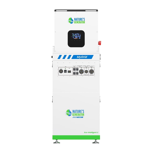Nature's Generator MyGrid 10K Gen 2 Home Battery Generator, 10,000W