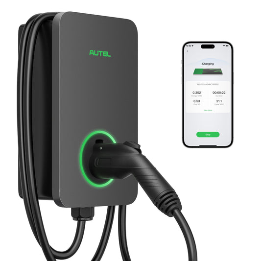 Autel AC Pro 80A Level 2 EV Charger, 19.2kW, Gray