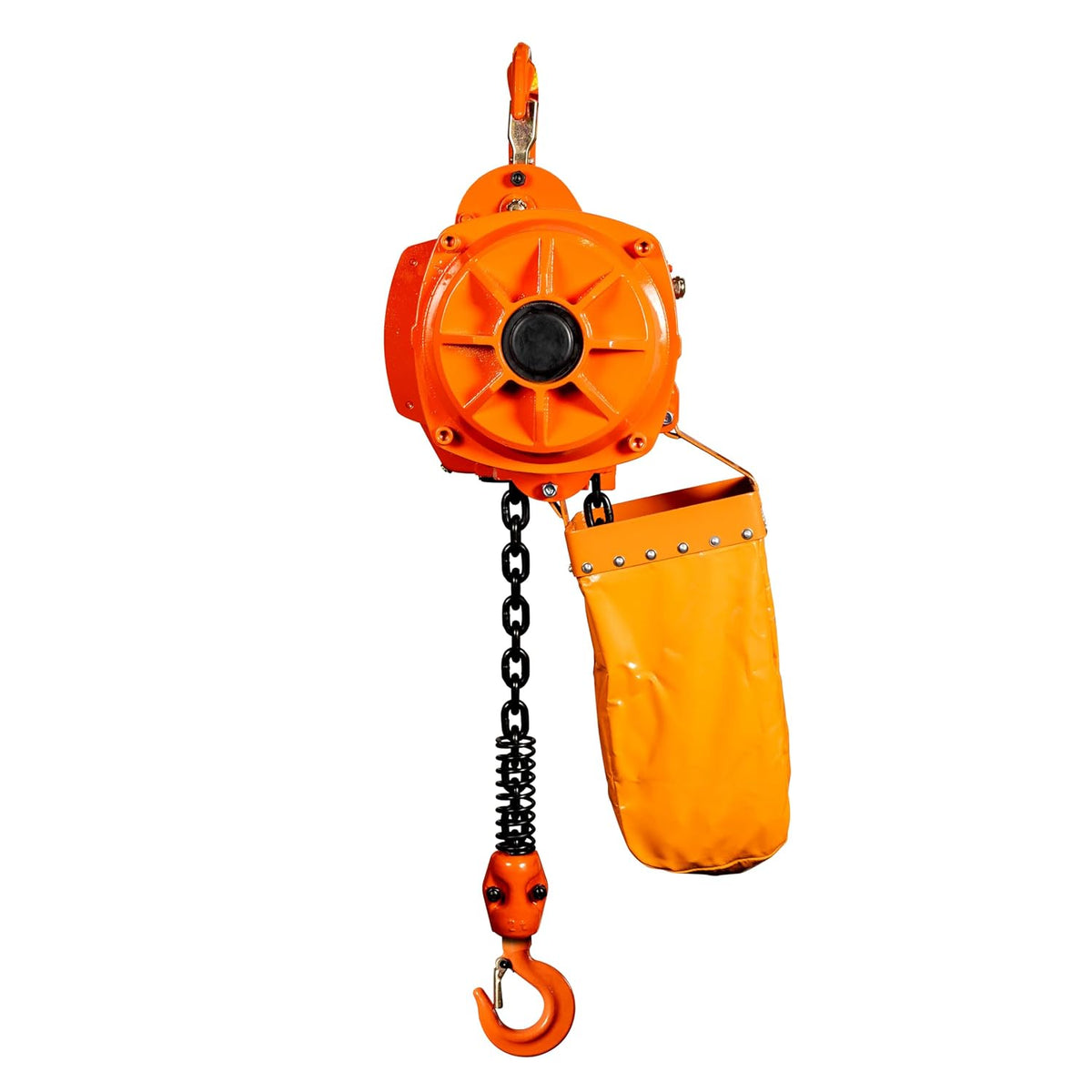 4400 Lbs 2 Ton Electric Chain Hoist 3 Phase 208V-240/440-480V -20 Ft Lifting Height, H3 Duty Class, G100 Chain for Heavy-Duty Lifting, Warehouse & Industrial Use
