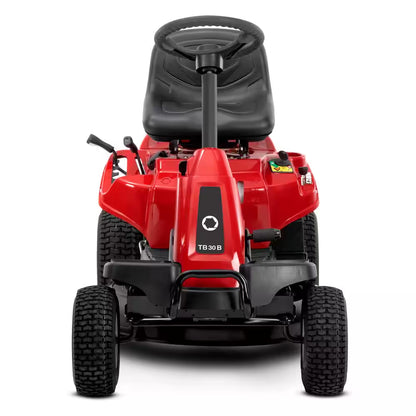 30 In. 10.5 HP Briggs and Stratton Engine 6-Speed Manual Drive Gas Rear Engine Riding Mower with Mulch Kit Included
