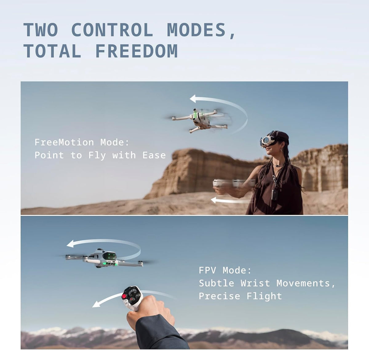 A1 Explorer Bundle (3 Batteries) - 8K 360 Drone for Immersive Flight, Point-To-Fly Motion Control, Obstacle Avoidance, 249G & Foldable, Deep Track, Auto Return, 10Km Range, Auto Edit