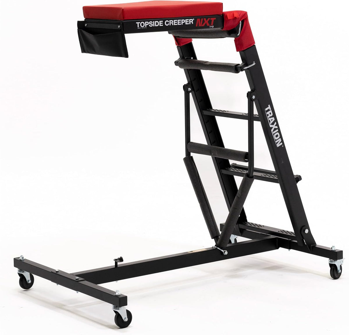 3-200 NXT Foldable Topside Automotive Engine Creeper, Black