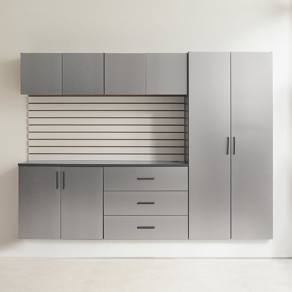 Astro Series 96 in. W x 79 in. H x 20 in. D Garage Cabinet Set B