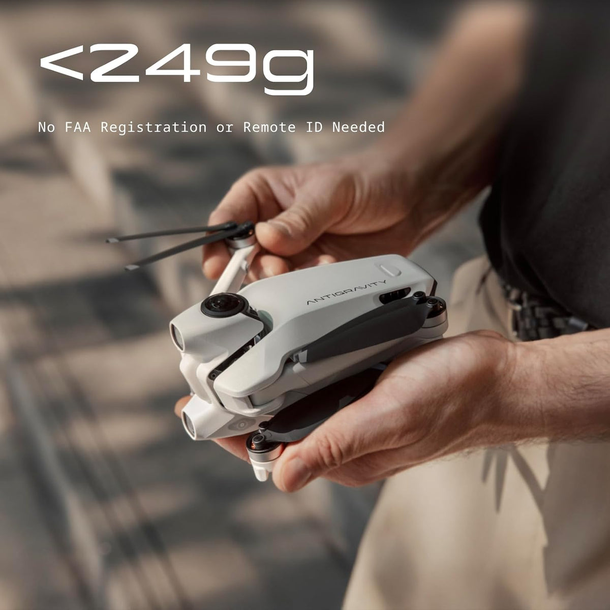 A1 Explorer Bundle (3 Batteries) - 8K 360 Drone for Immersive Flight, Point-To-Fly Motion Control, Obstacle Avoidance, 249G & Foldable, Deep Track, Auto Return, 10Km Range, Auto Edit