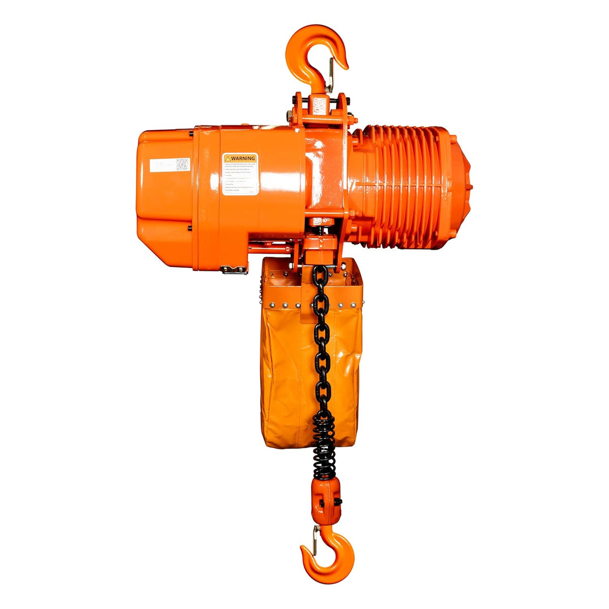 4400 Lbs 2 Ton Electric Chain Hoist 3 Phase 208V-240/440-480V -20 Ft Lifting Height, H3 Duty Class, G100 Chain for Heavy-Duty Lifting, Warehouse & Industrial Use