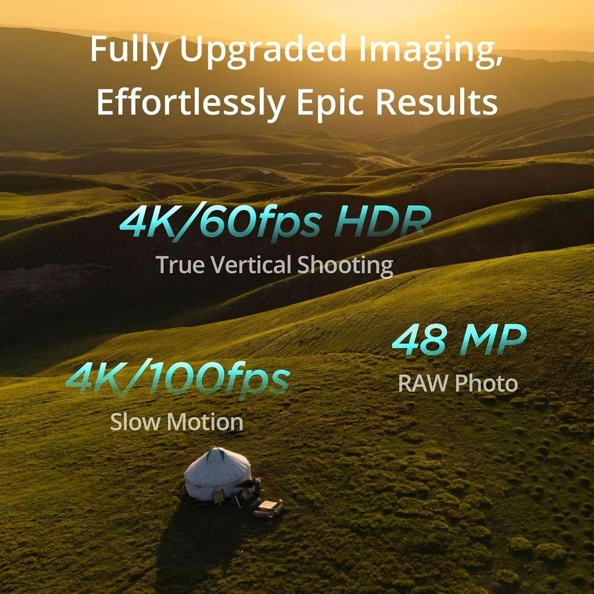 DJI Mini 4 Pro (DJI RC 2), Drones with Camera for Adults 4K, under 0.549 Lbs/249 G, 34 Mins Flight Time, 20Km Max Video Transmission Distance, Omnidirectional Vision Sensing, Mini Drone for Beginners